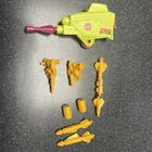 Gi Joe COBRA Piranha Boat Yellow Gun Weapon Accessory Lot