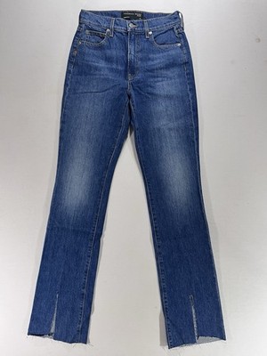 Veronica Beard Keane Long Straight Leg High Rise Denim Jeans Women s Size 26 