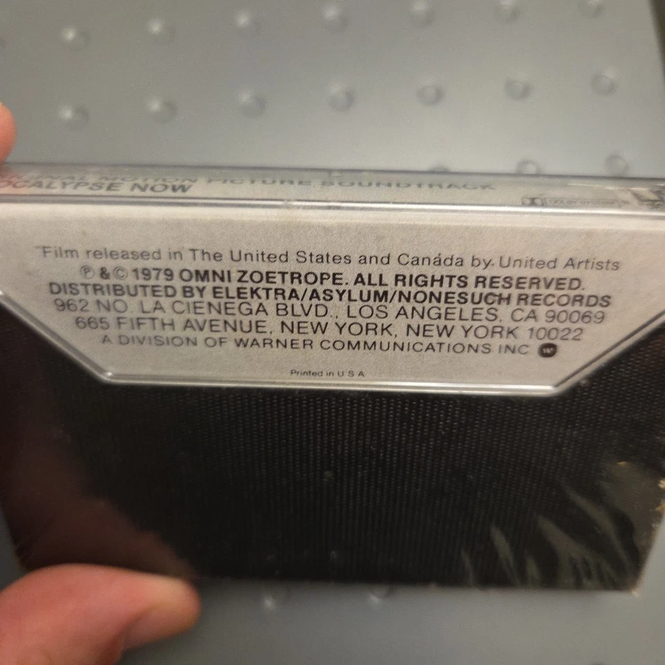 Apocalypse Now Soundtrack  Cassette 2nd Tape Side 3-4 1979 Francis Ford Coppola  - Image 4 of 4