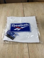 Vintage Reebok Tennis Shorts Size 36  NWT Brand New Stripe White Golf Tennis 90s