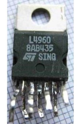 ST L4960 TO-220 2.5A POWER SWITCHING REGULATOR USA ship #vn