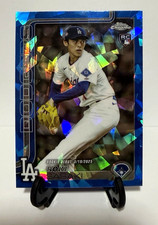 Topps 2025 Chrome Update Sapphire Roki Sasaki (RC) Rookie Debut #USC73- Dodgers!
