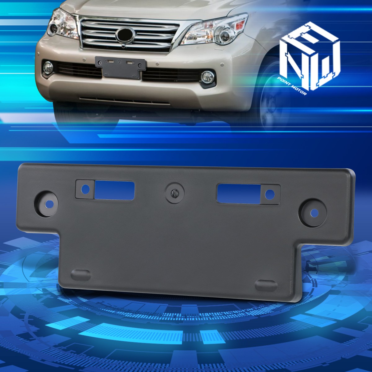 2010-2013 Lexus GX460 Factory Style Front License Plate Mounting