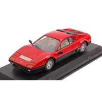 Ferrari 512 Bb 1976 Red/Black 1:43 Best Model Auto Stradali -D- Neues Modell