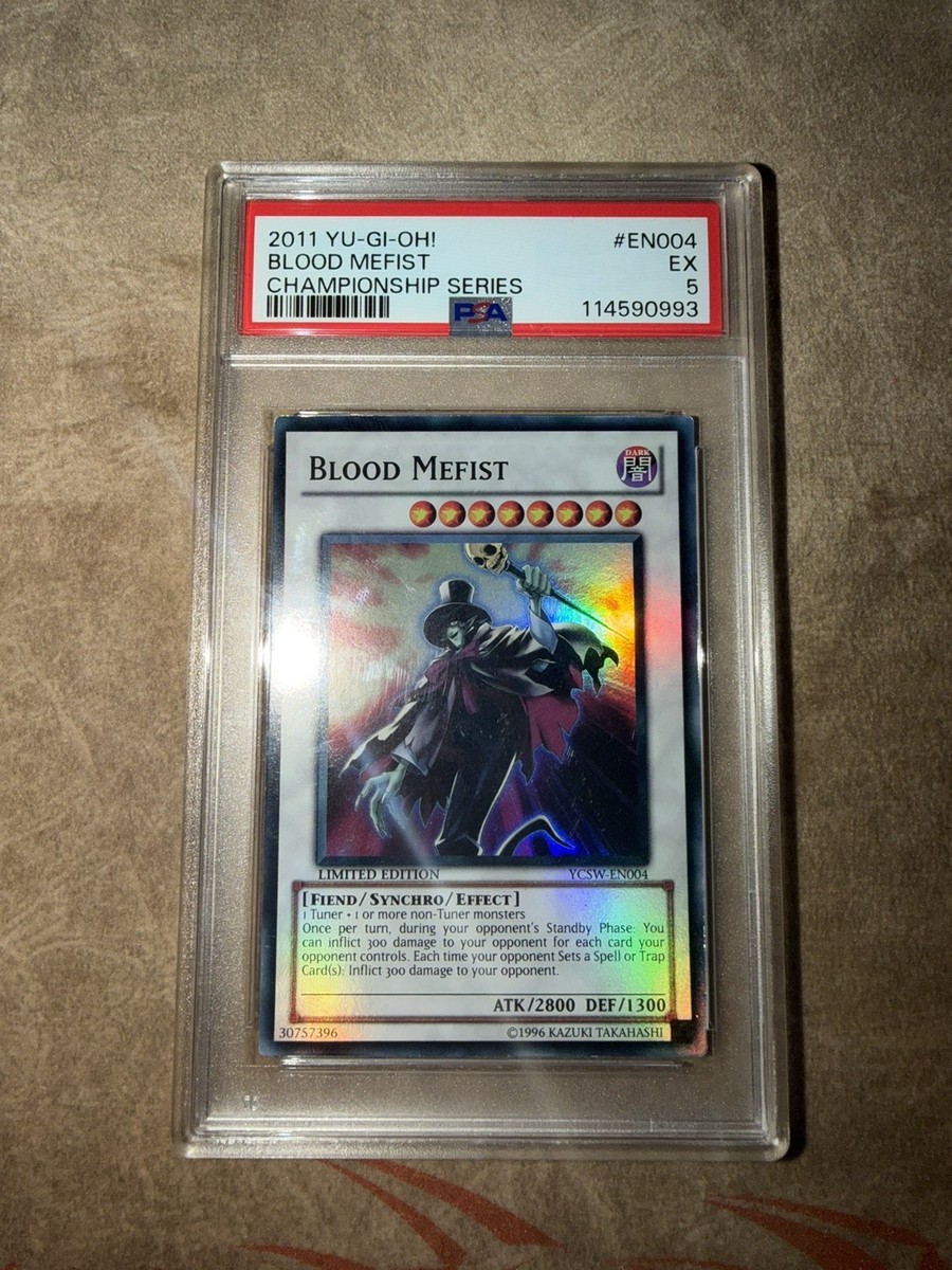 Blood Mefist YCSW-EN004 Yu-Gi-Oh! Championship Series Prize Card