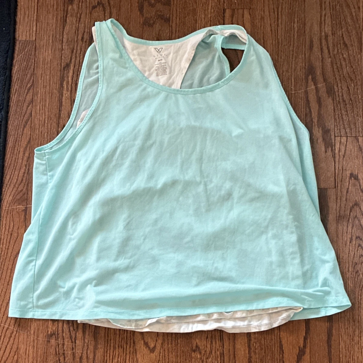 Mouwloos sportshirt - BLAUW - Kiabi - 8.00