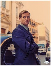 Armie Hammer Signed Autographed 11x14 City Photo ACOA