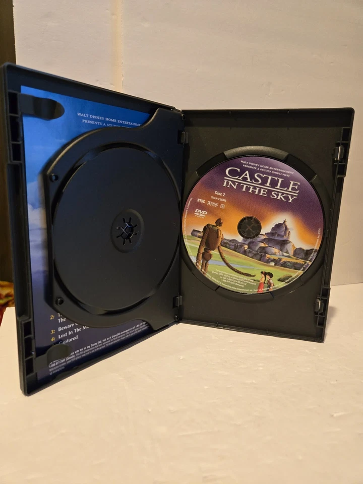 Castle in the Sky DVD Studio Ghibli Disney Japan Animation Hayao Miyazaki Tested - Image 4 of 4