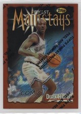 1996-97 Topps Finest Common Bronze Refractor Derek Harper #148 13ys