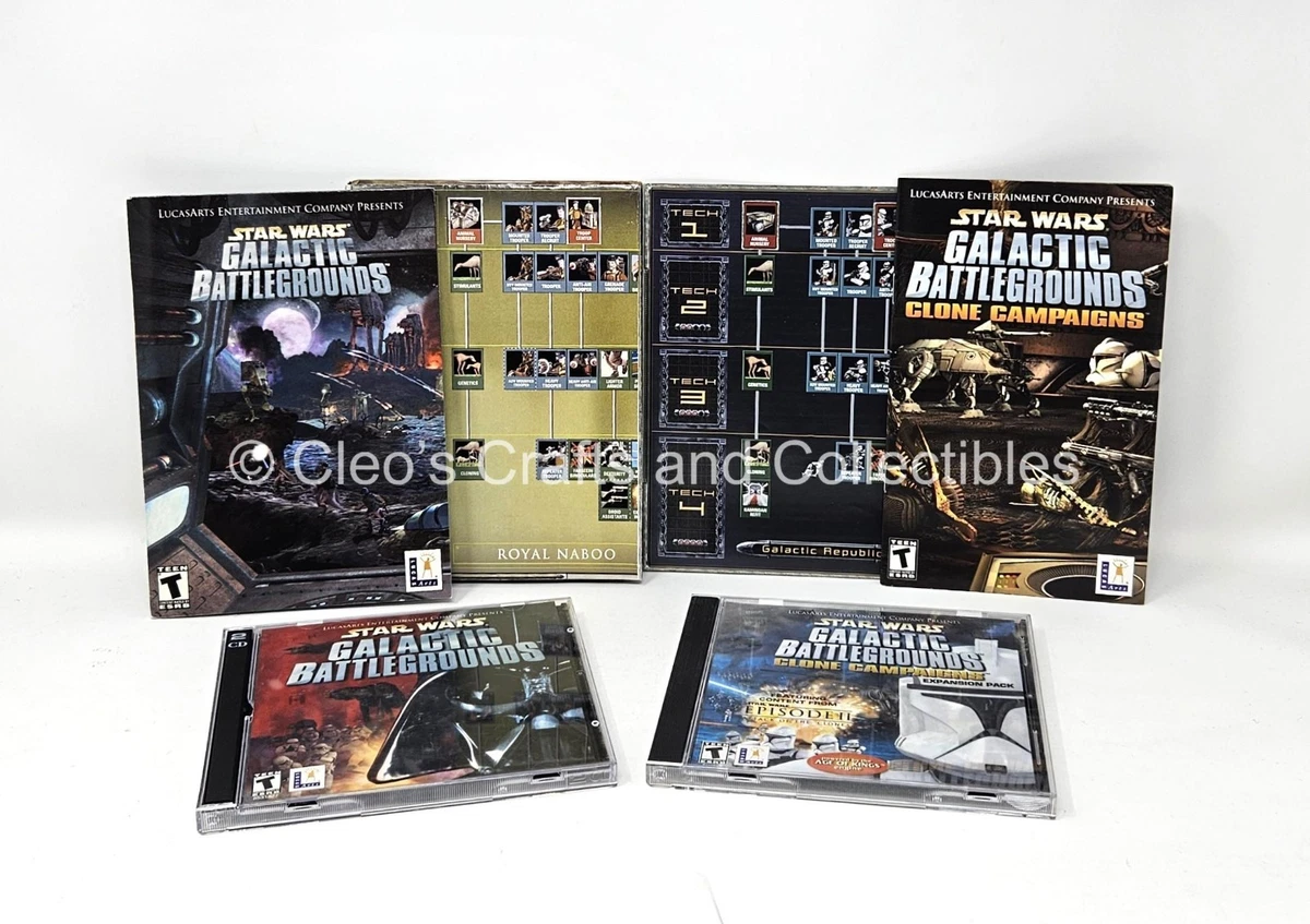 Star Wars: Galactic Battlegrounds PC Video Games for sale | eBay