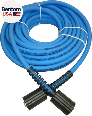 #ad UBERFLEX™ Kink Resistant Pressure Washer Hose 1 4quot; 3100 PSI with 2 22MM Ma $93.77