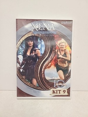 XENA: WARRIOR PRINCESS Fan Club Kit #9 DVD, Photos, Certificate SEALED NEW