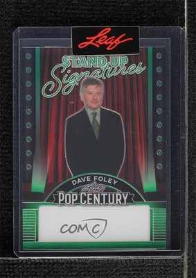 2023 Leaf Metal Pop Century Stand Up Signatures 1/1 Dave Foley #SUS-DF1 rs2