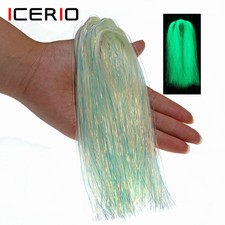 ICERIO 2-Pack Holographic Mylar Flash Tinsel ...