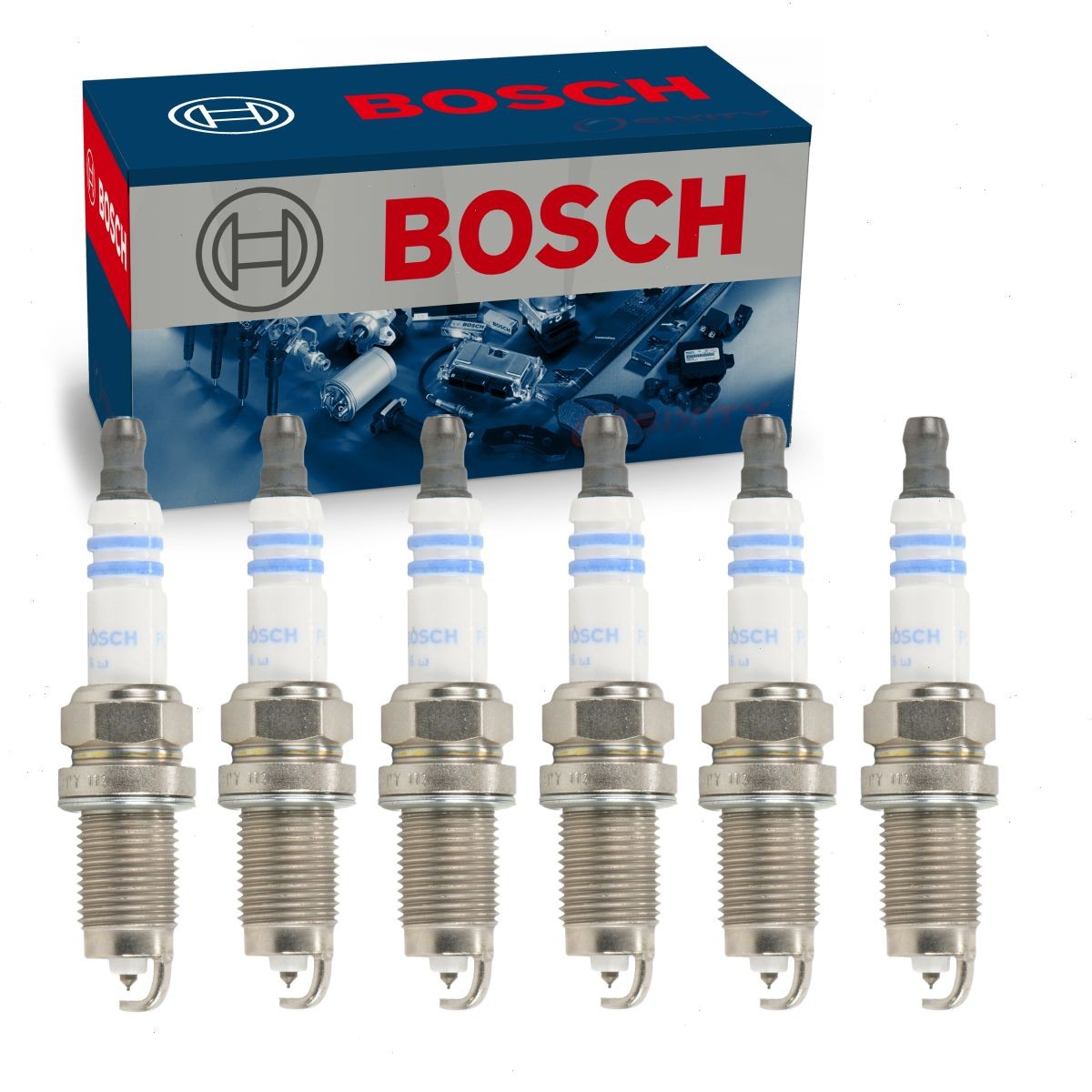6 pc Bosch Platinum Spark Plugs for 1998-1999 Dodge Durango 3.9L V6 Ignition pa