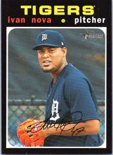 2020 Topps Heritage #704 Ivan Nova Tigers