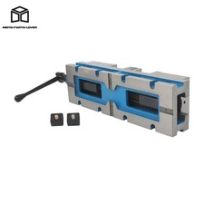 6" Precision Milling Machine Vise Double Lock CNC Heavy Duty 6" Jaw Width