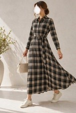 POLO RALPH LAUREN 10 38 40 Midi Midikleid  Jersey Jerseykleid DRESS Kleid Neu