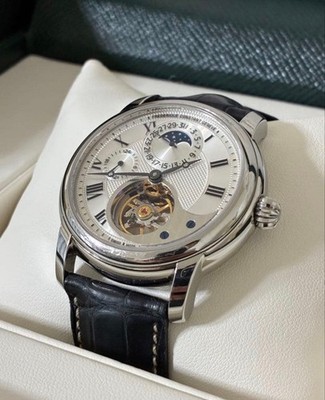 Frederique Constant Heartbeat FC-945 Stainless Steel Men's Watch Used