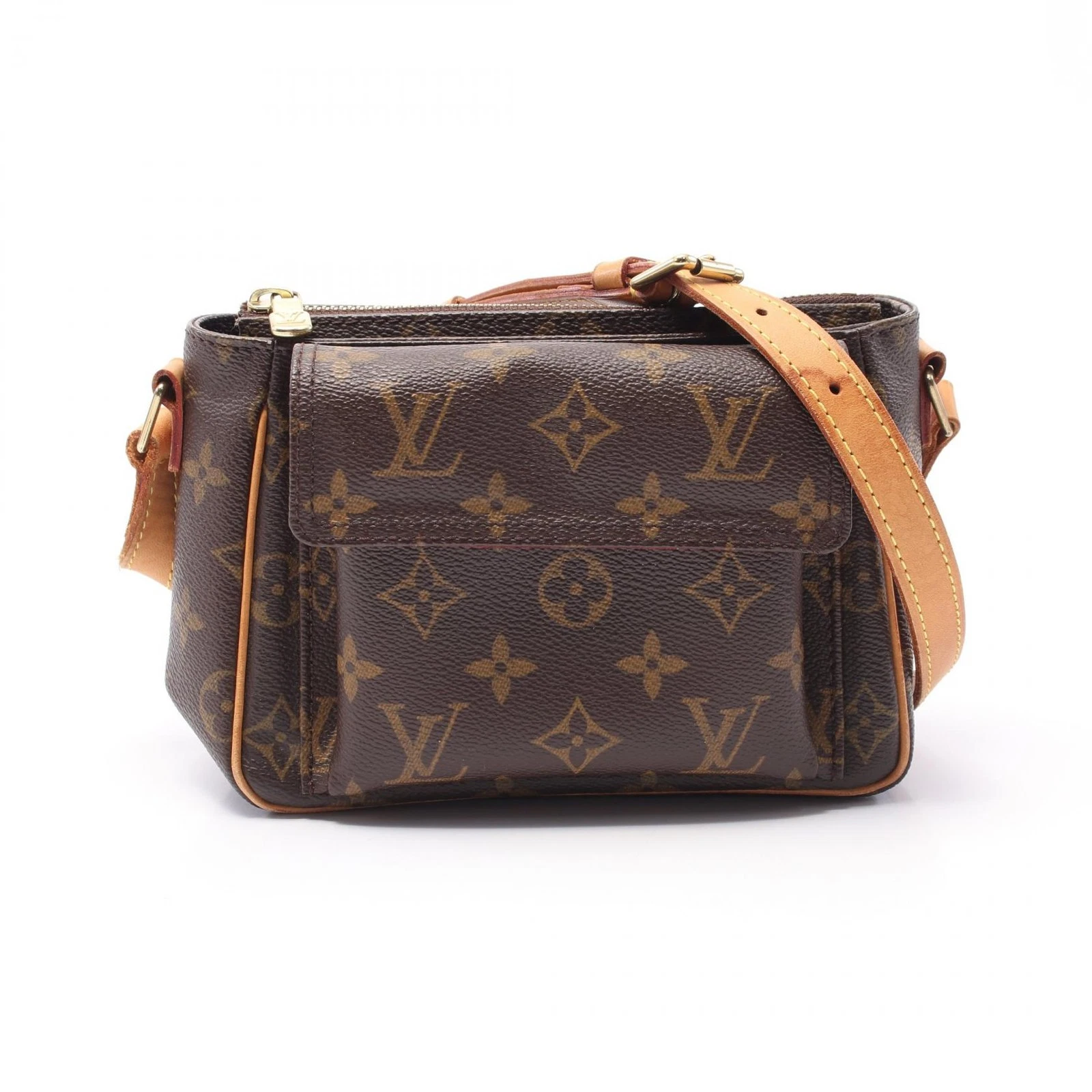 LOUIS VUITTON（LV） Borsa a tracolla Louis Vuitton Vivasite PM M51165 tela monogramma usata LV