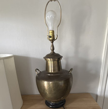 Hollywood Regency Chinoiserie Patinated Brass...