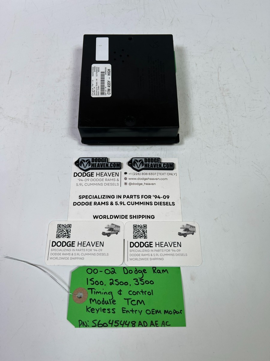 OEM 2000-2002 Dodge Ram 1500-3500 Timing Control Module CTM