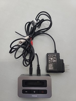 Phonak TVLink2 S Base Station w/ Power Adapter & Audio Cable