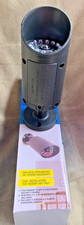  B02 2 Fake Security CCTV Camera Dummy Camera Black w/ Flashing Red LED Light
