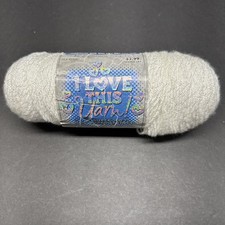 I Love This Yarn! Metallic 730/White Acrylic ...