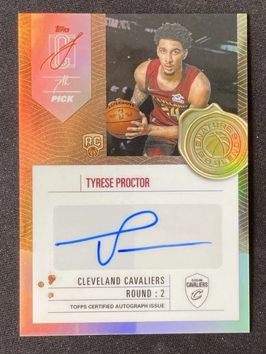2025 Topps Signature Tyrese Proctor Base (RAW)
