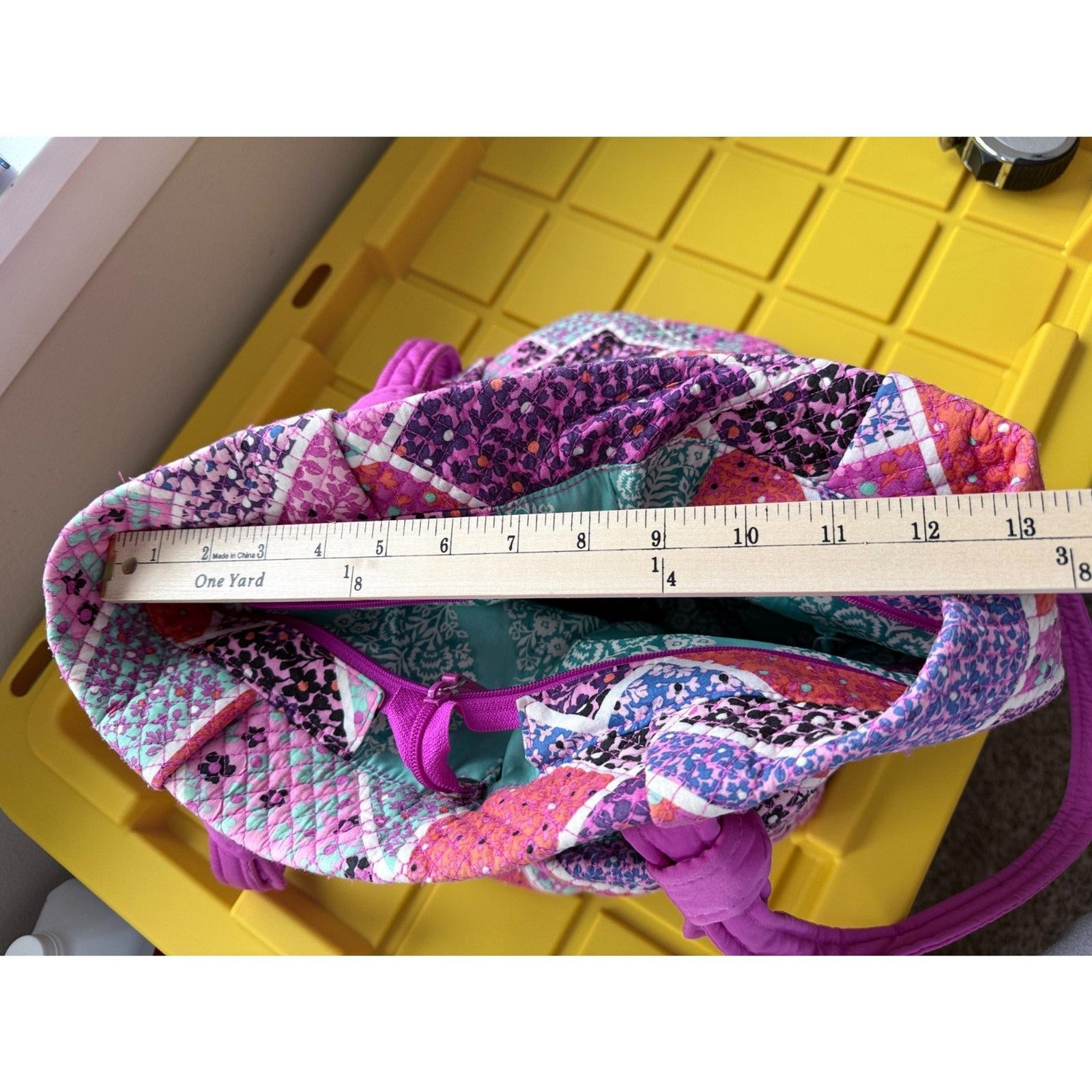 Vera Bradley "Retired" Multi-Pattern Patchwork To… - image 14