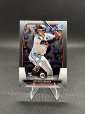 2023 Bowman Chrome #60 Patrick Bailey Rookie Card RC San Francisco Giants. rookie card picture