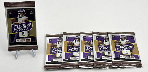 2024 PANINI PRESTIGE FOOTBALL FACTORY SEALED RETAIL PACKS * LOT OF 6 *