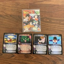 DBZ Dragon Ball Z BK Promo Lot Of 4 BK 3-4 & 6-7 CCG Limited Burger King LP-MP