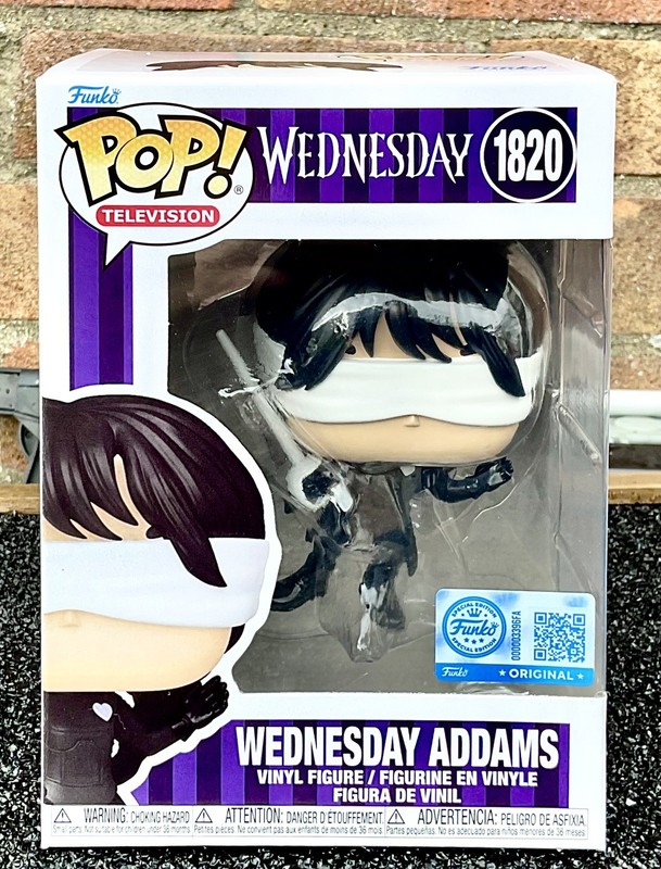 Funko Pop! Wednesday Addams (Fencing) #1820 Special Edition BNIB ~ FREE POSTAGE