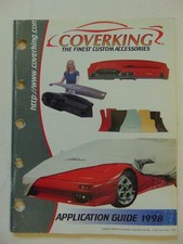 Vintage Original 1998 Coverking Application Catalog