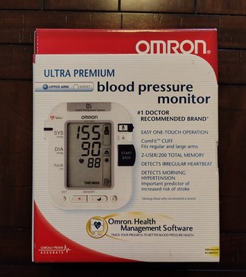 NEW OMRON ULTRA PREMIUM HEM-790IT Blood Pressure Monitor