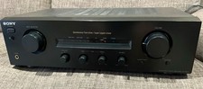 Sony TA-FE370 Integrated Stereo Amplifier 70W Black with remote VGC 