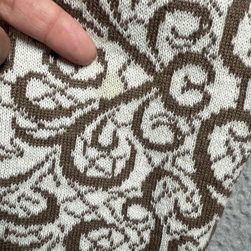 Peruvian Link Alpaca Sweater Cardigan Womens L Full Zip Long Sleeve Soft Artsy - Picture 5 of 17