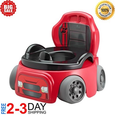 Car Racer Kids Potty Seat Training System Toddler Child Boys Toilet Chair Fun