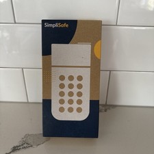 SimpliSafe SimpliCam Wireless Pinpad Keypad KP3W, White  (New in Box)