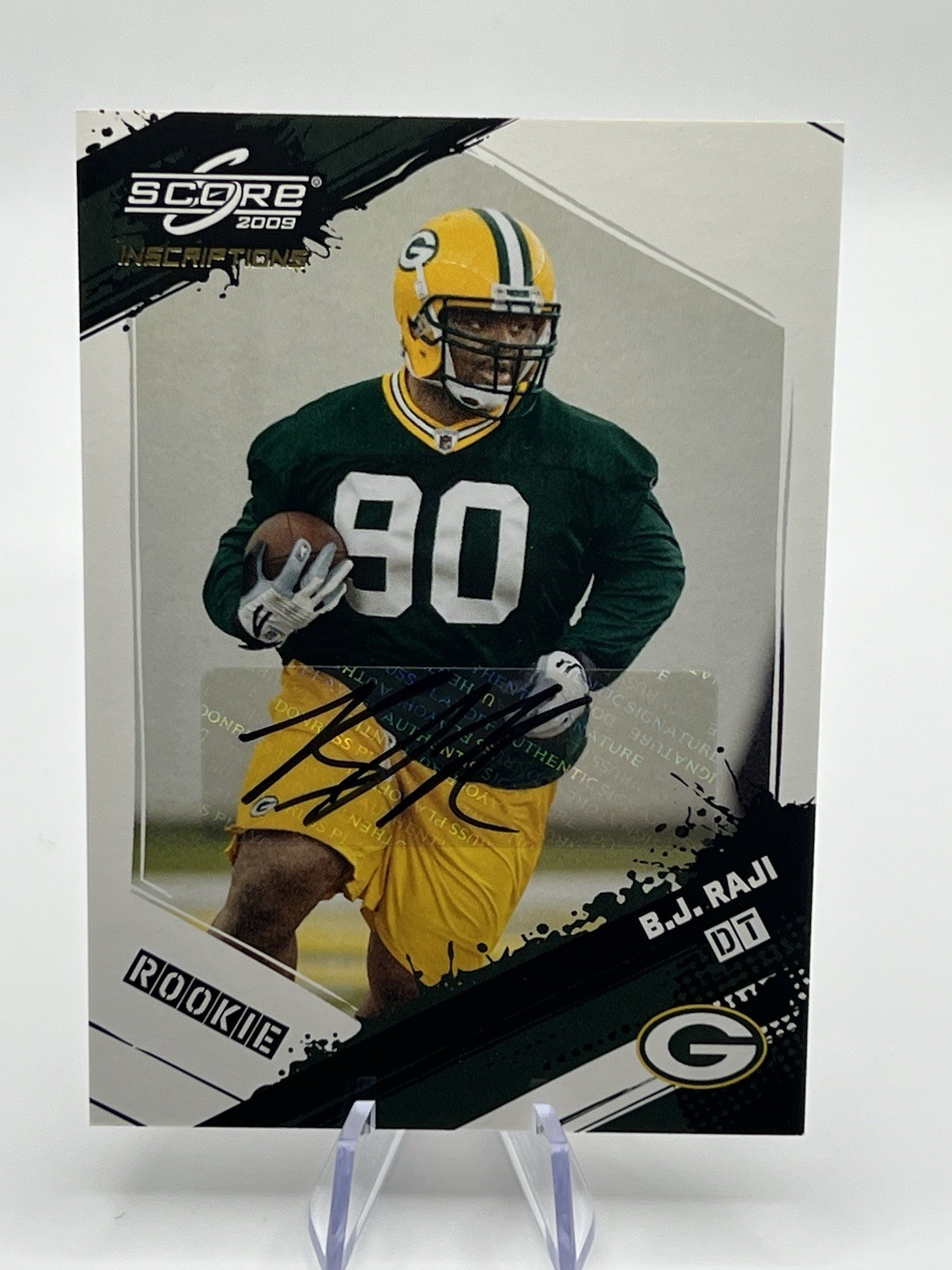 BJ Raji Score Inscriptions #311 Autograph