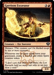 Garrison Excavator - 116 - Secrets of Strixhaven (SOS) - Uncommon