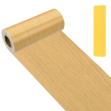 4.7x33' Self-Adhesive Wood Grain Repair Tape with Scraper, American Oak