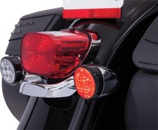 Ciro Fang LED Signal Light Inserts - Rear/Red Lens Motorcycle Street Bike 45521