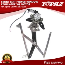 For Toyota Camry 1997-2001 Front LH Driver Side Power Window Regulator W/ Motor