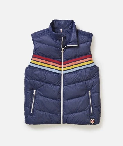 Marine Layer Bode Puffer Vest Men’s XL Navy $200 MSRP video thumbnail