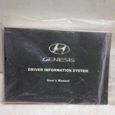 2011 Hyundai Genesis Driver Information Navigation System Users Manual