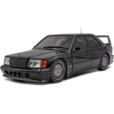SOLIDO S1801012 MERCEDES-BENZ 190 (W201) EVO II SOLIDO WORKS BLACK 1990 1/18