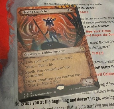 Hexing Squelcher (Showcase) Lorwyn Eclipsed Rare 0317 ECL Regular NM/M Unplayed